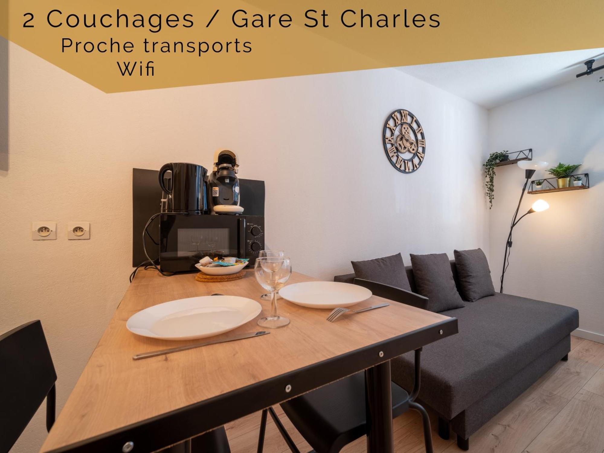 Apartment Equipe A 6min De La Gare St Charles Marseilles