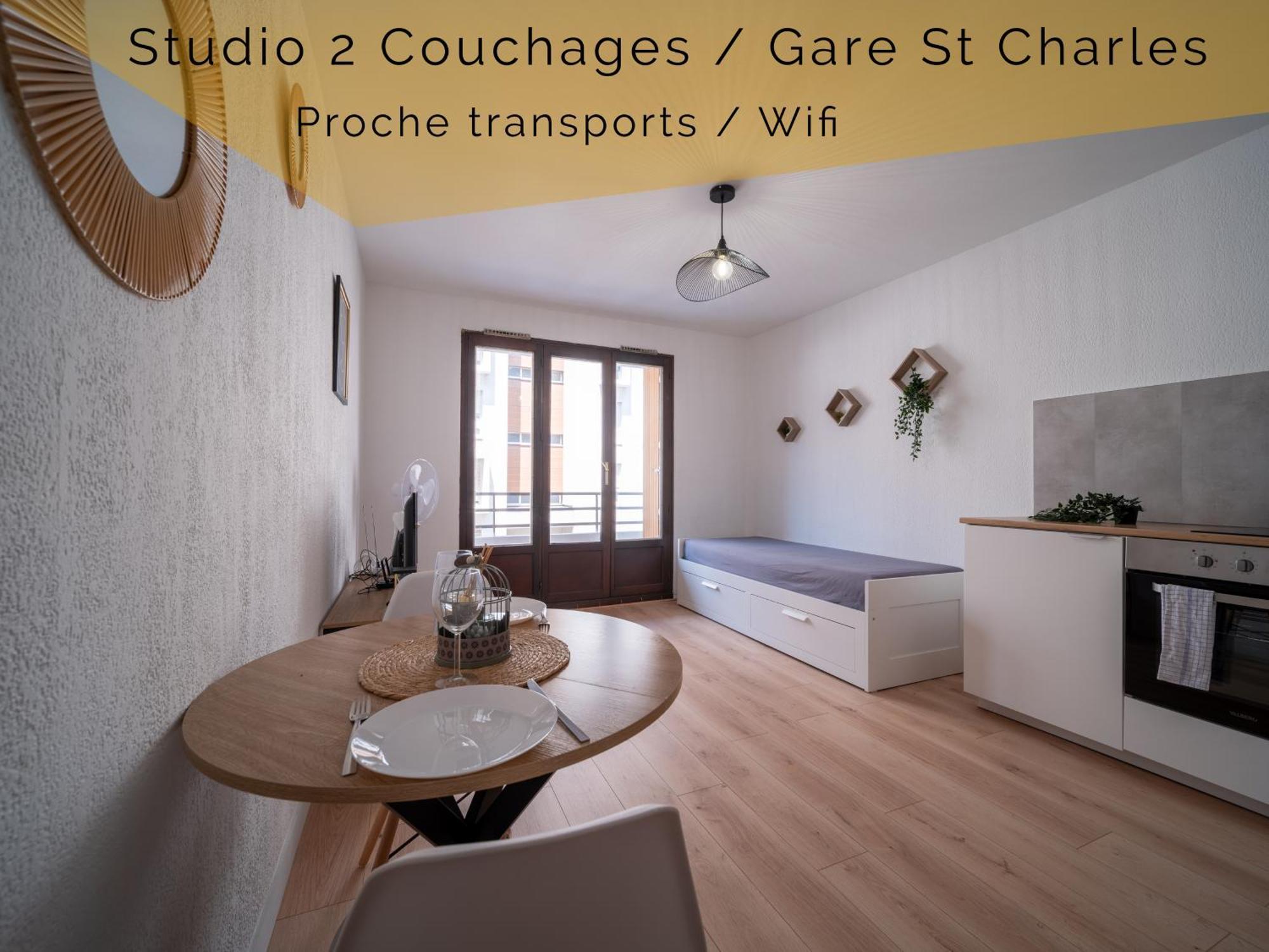 Equipe A 6min De La Gare St Charles Apartment *